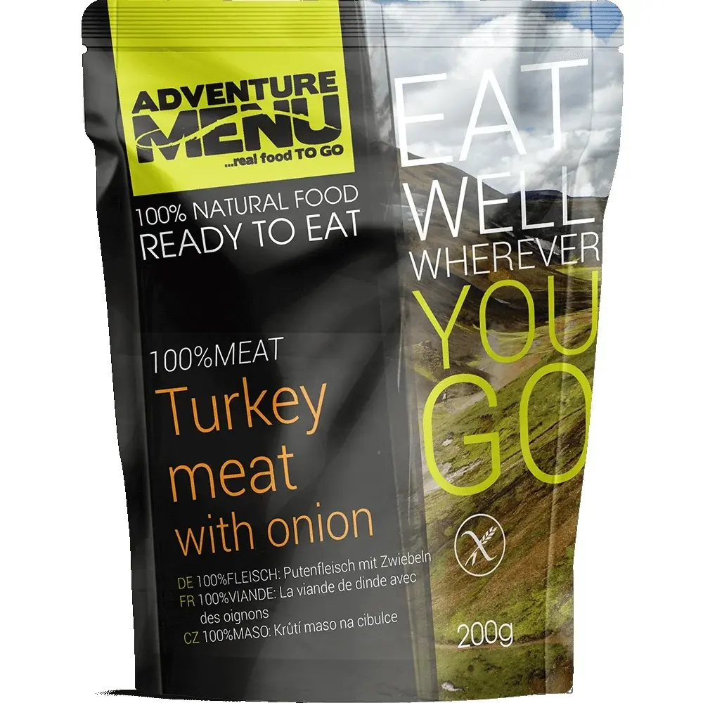 Adventure Menu Fertiggericht Adventure Menu 100%MASO: Pute mit Zwiebeln