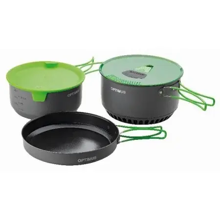 Camping-Kochset Optimus Terra Camp 4 Pot Set