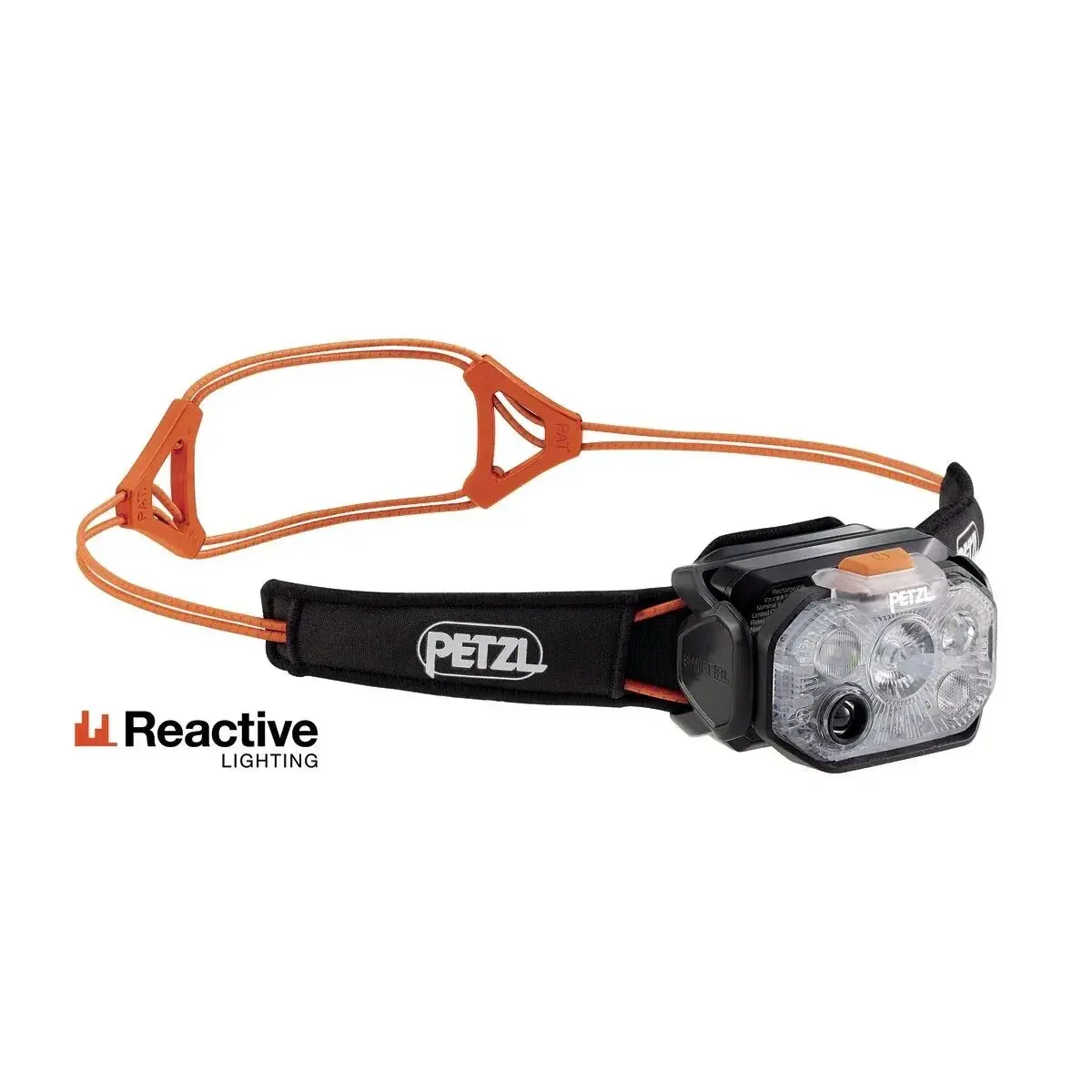 Stirnlampe Petzl Swift RL schwarzorange