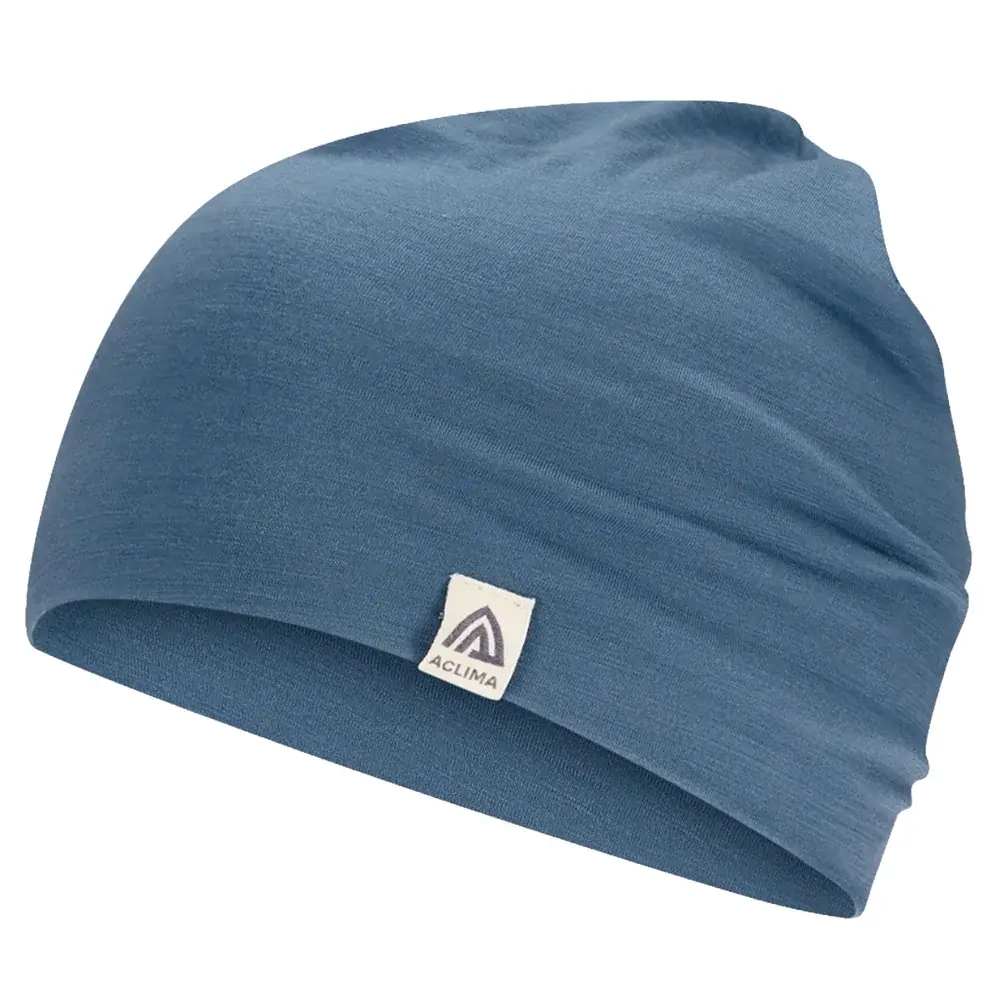 Mütze Aclima LightWool Relaxed Beanie blue fusion