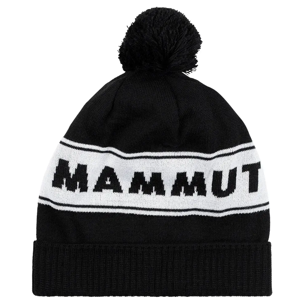 Mütze Mammut PEAKS BEANIE black-white