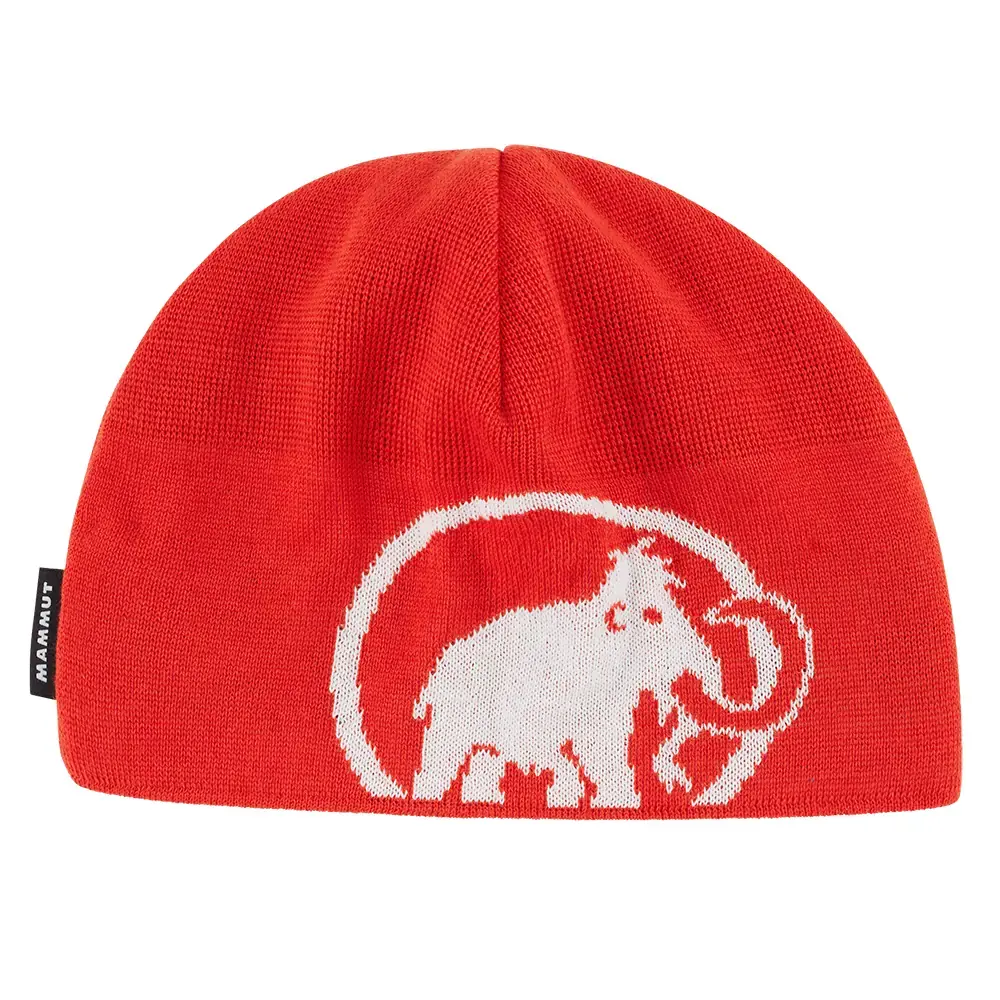 Čepice Mammut Tweak Beanie 3783 mammut red-white
