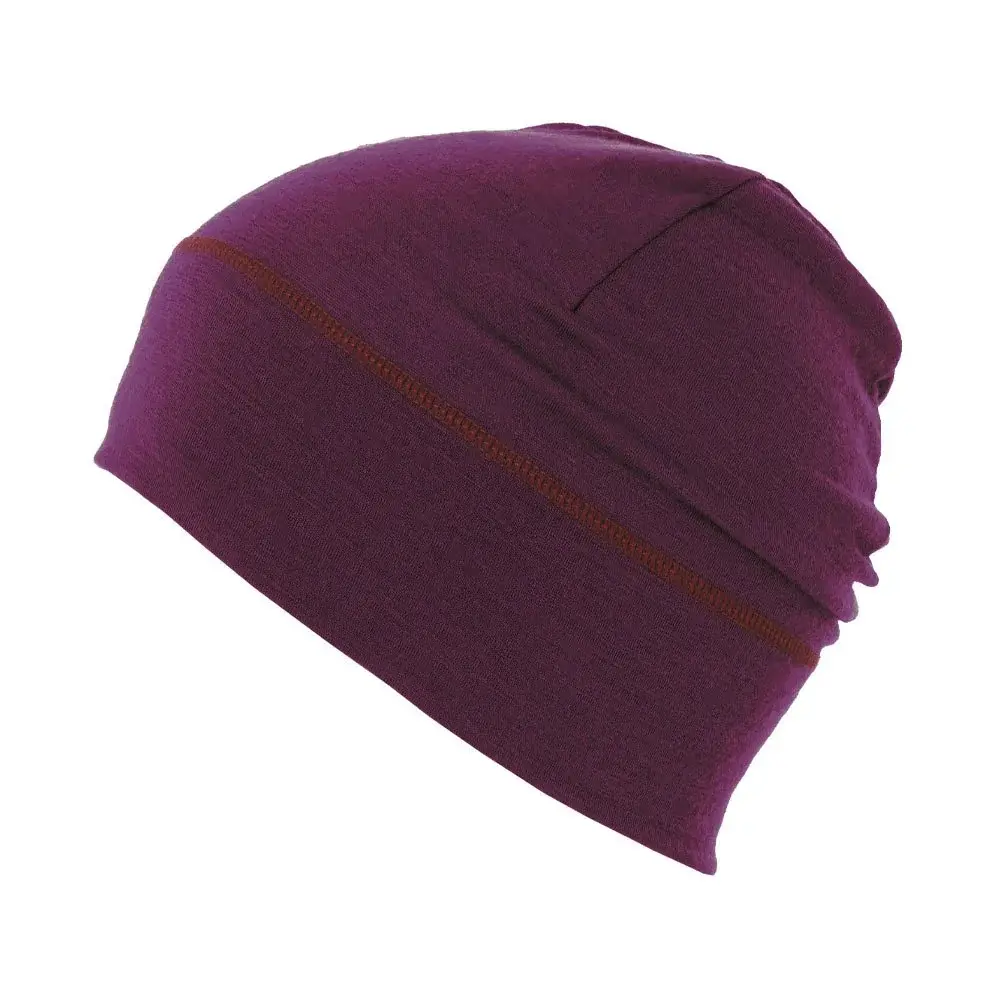 MATT Wollmütze MATT 5805 Light Merino Wool Beanie Aubergine