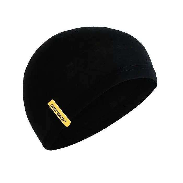 Sensor Mütze Sensor Merino Under schwarz