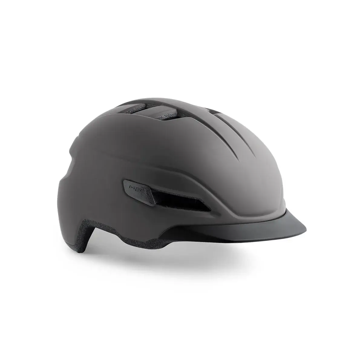 MET Fahrradhelm MET Corso grau matt