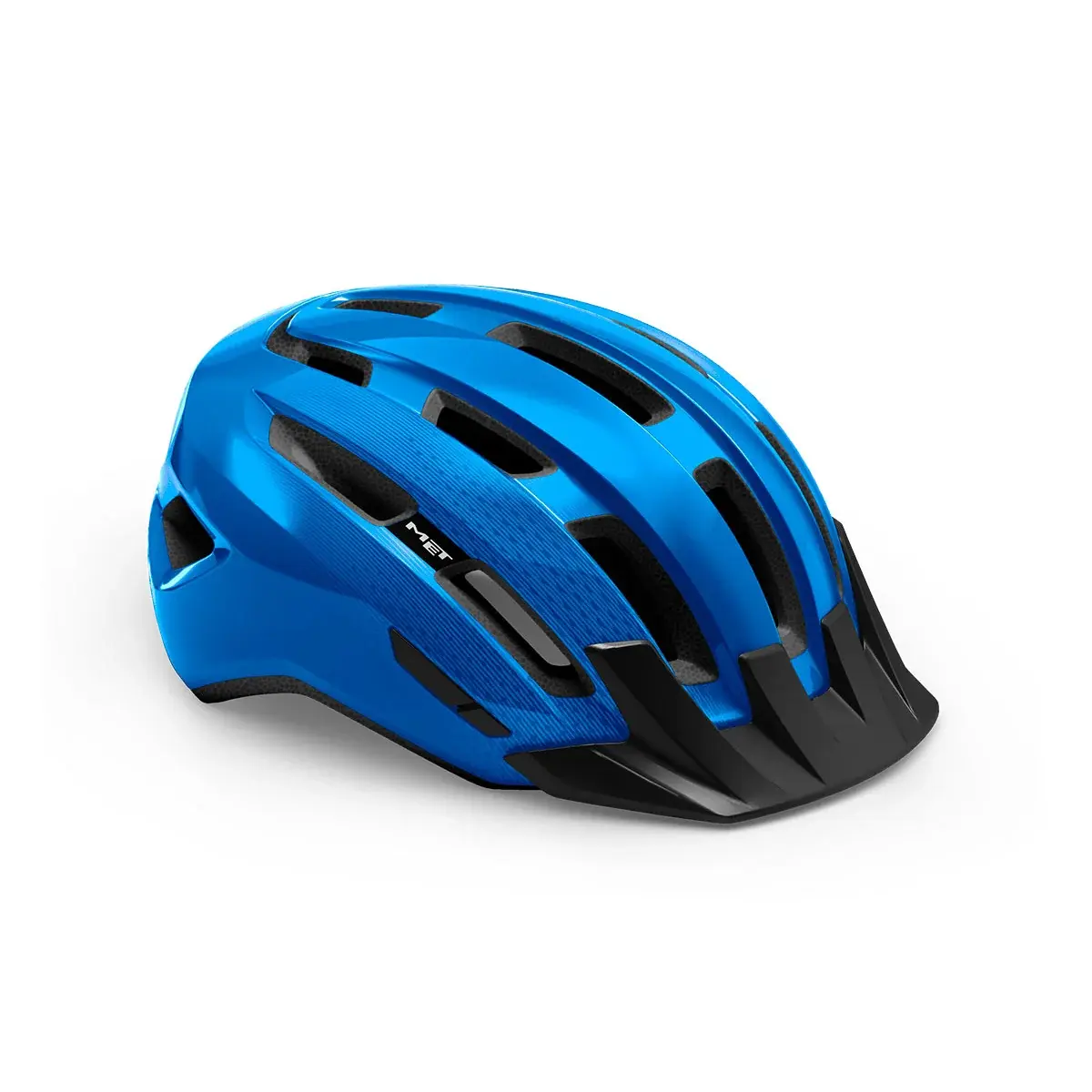 Fahrradhelm MET Downtown blau