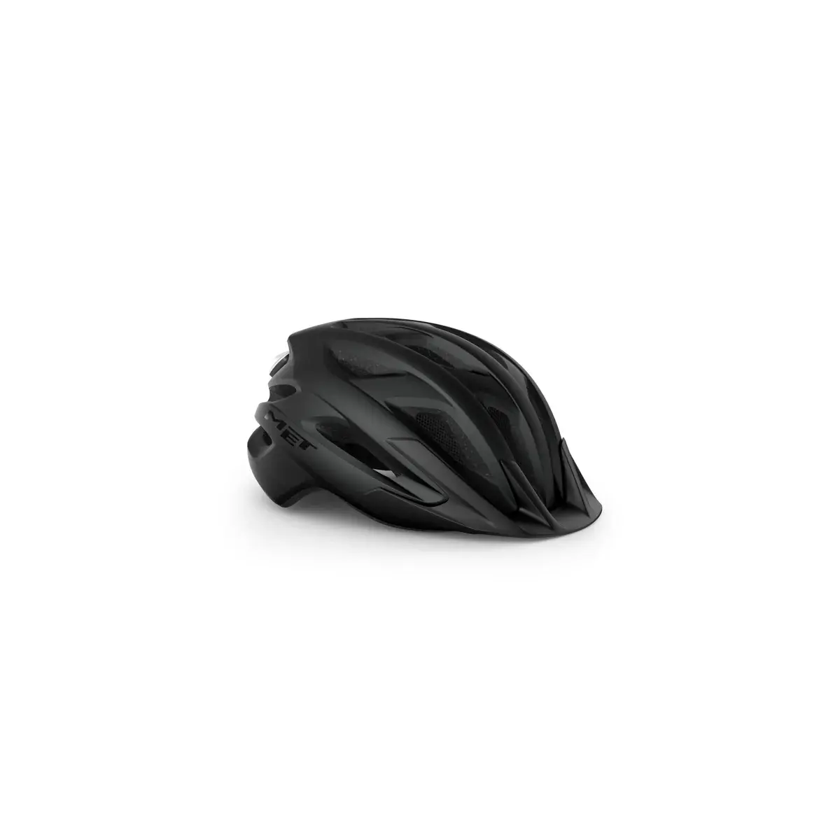 Fahrradhelm MET Crossover schwarz