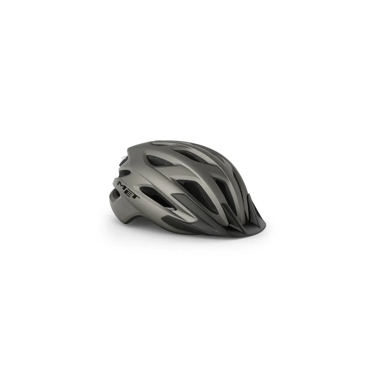 MET Fahrradhelm MET Crossover titanium