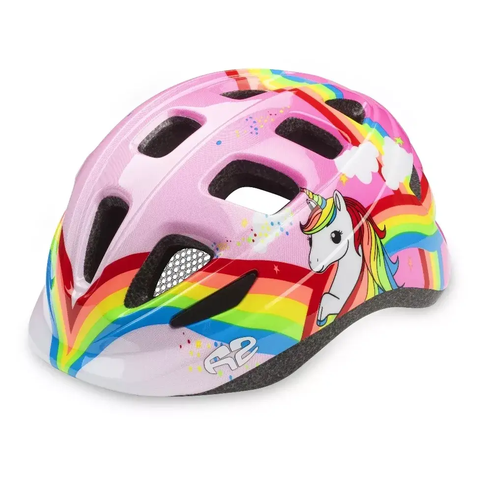 R2 Fahrradhelm R2 BUNNY rosa, weiß, mix XS:48-52cm