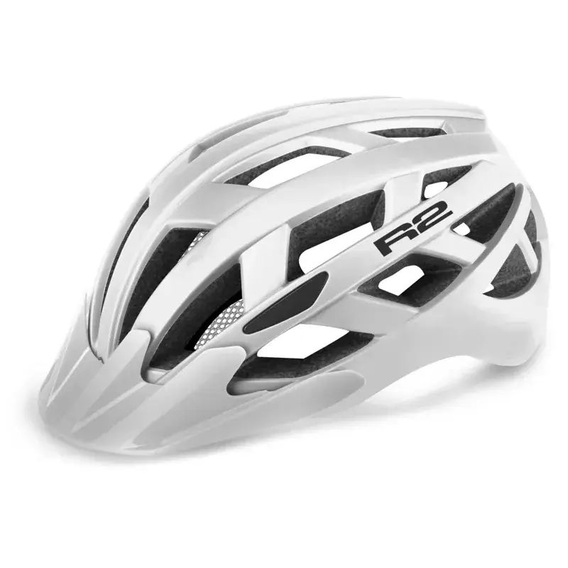 Fahrradhelm R2 LUMEN weiß