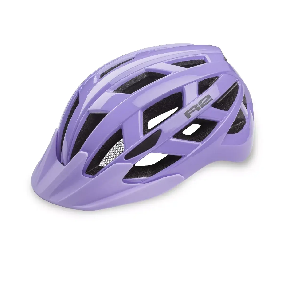 Cyklistická přilba R2 LUMEN JUNIOR světle levandulová S:52-56cm