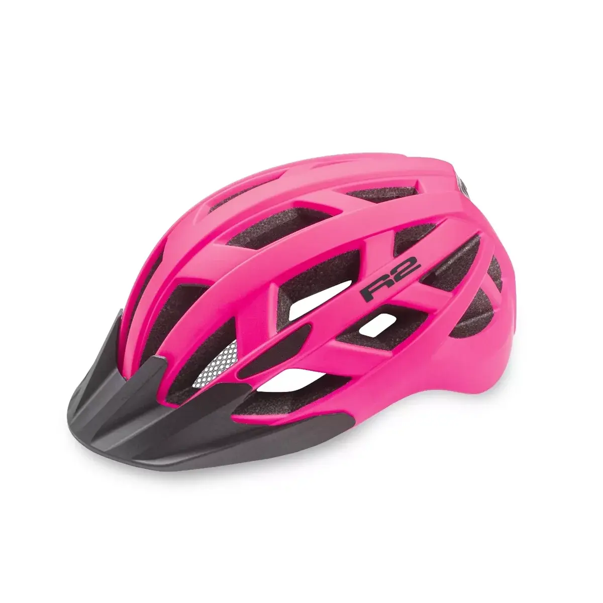 R2 Fahrradhelm R2 LUMEN neon rosa