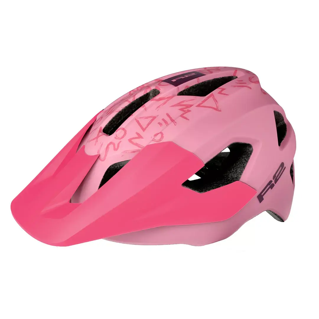 R2 Fahrradhelm R2 VORTEKS JUNIOR hellrosa S:52-56cm