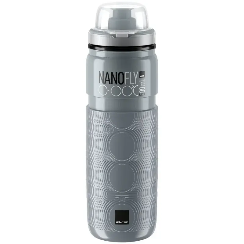 Elite Isolier-Trinkflasche Elite Nanofly 0-100°C 22' grau 500ml