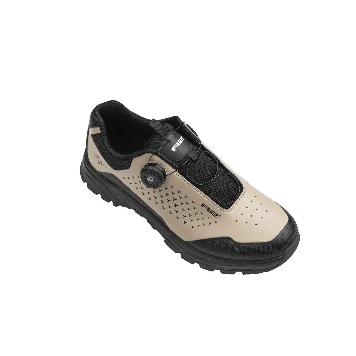 R2 Fahrradschuhe R2 FORTEX sandbeige, schwarz ATSH08B