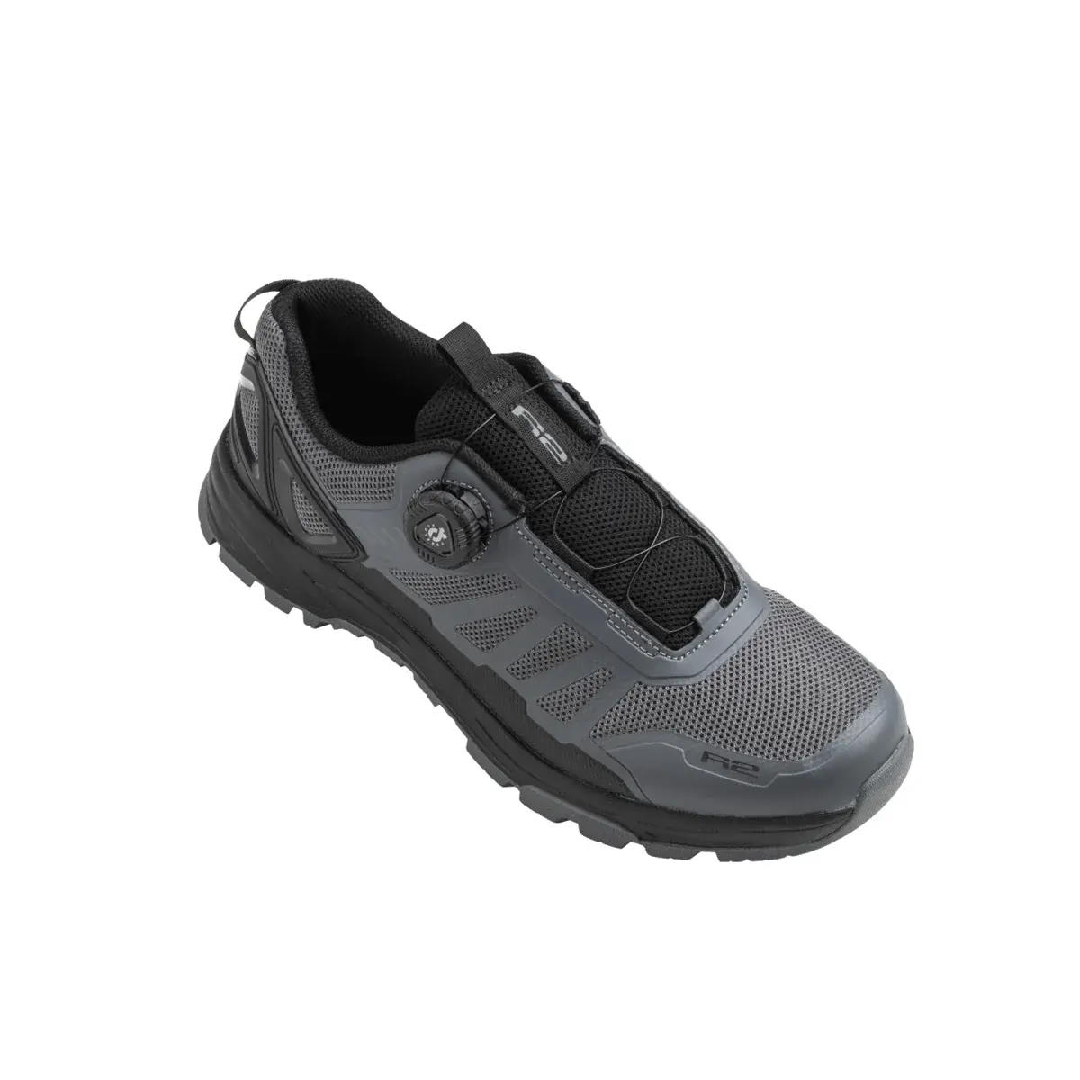 R2 Fahrradschuhe R2 STRATOS grau, schwarz ATSH09B