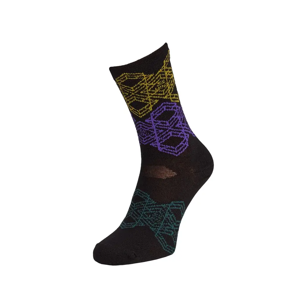 Silvini Radsocken Silvini Dogana UA1643 black-plum