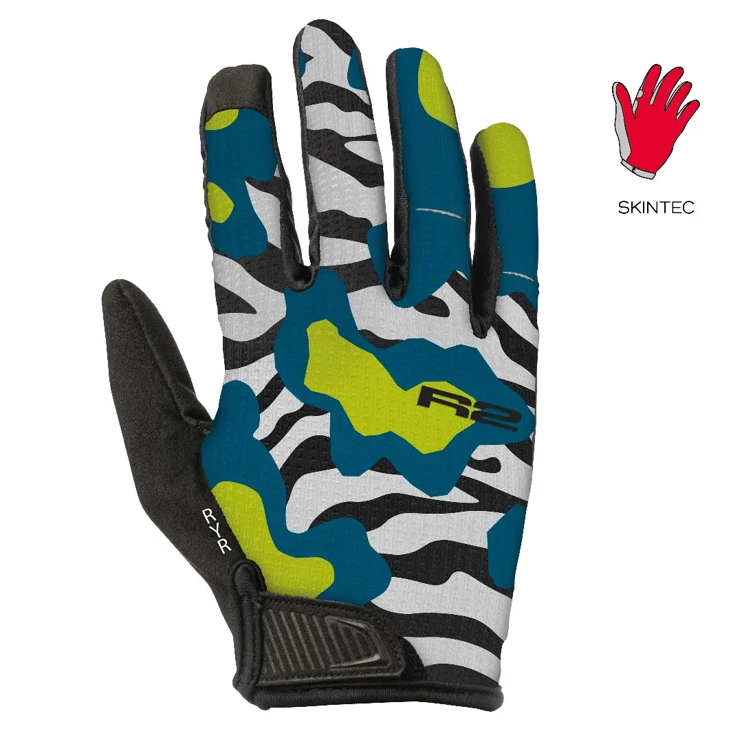 R2 Fahrradhandschuhe R2 Tanner 2.0 grün, neon gelb, weiß, schwarz