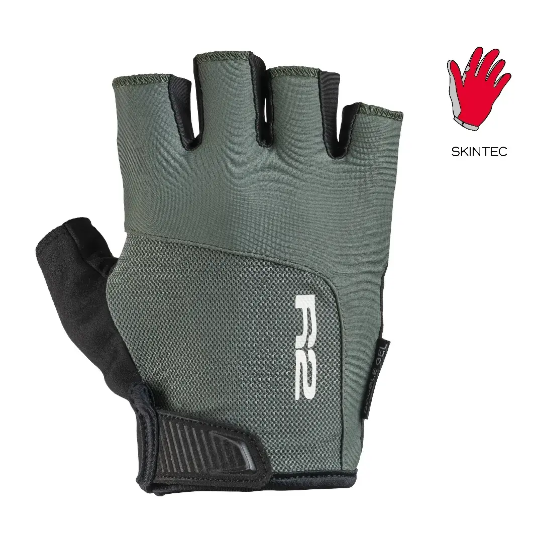 R2 Fahrradhandschuhe R2 Vittoria grün, schwarz