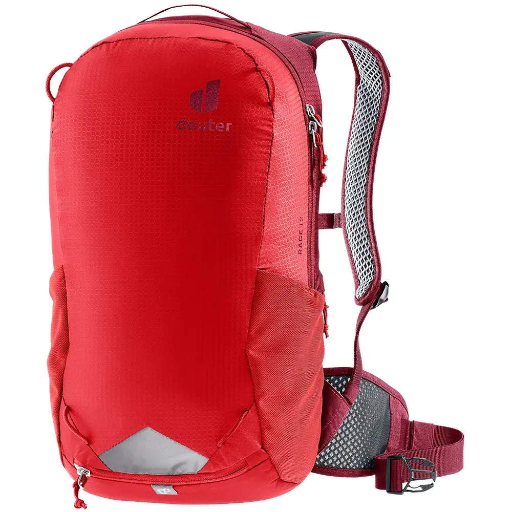 Cyklistický batoh Deuter Race 12 cherry-masala