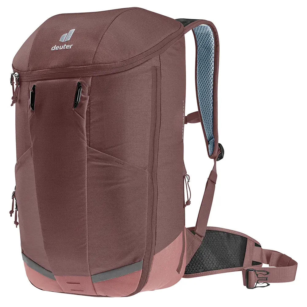 Fahrradrucksack Deuter Rotsoord 25+5 raisin-caspia