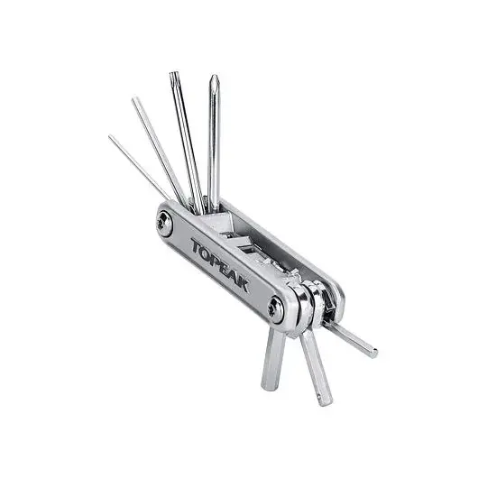 TOPEAK Fahrradwerkzeug TOPEAK X-Tool 11 Funktionen silber