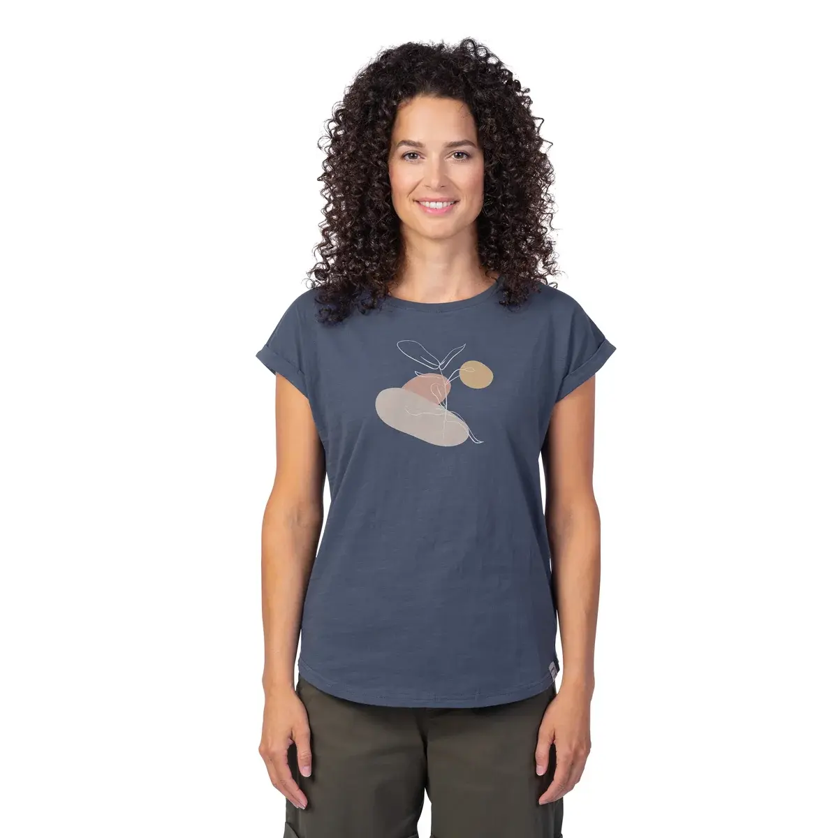Hannah Damen-T-Shirt Hannah ARISSA II ombre blue