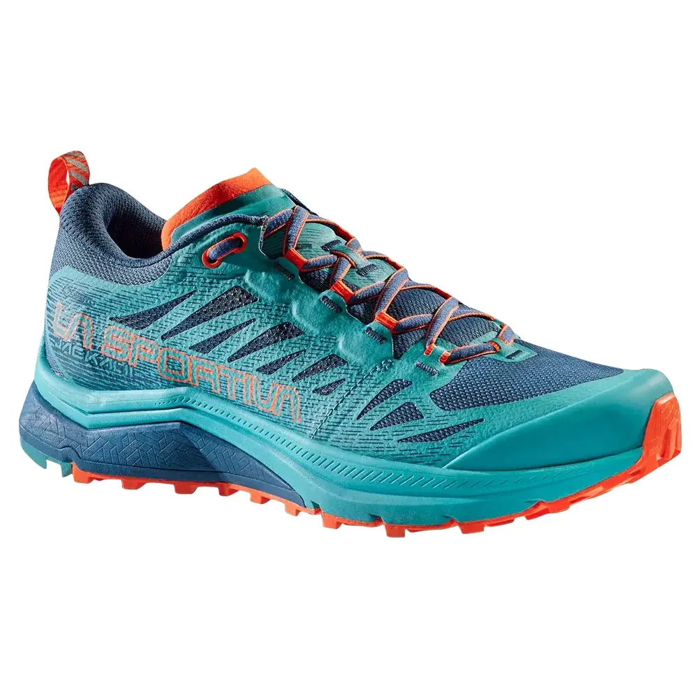 Damen-Laufschuhe La Sportiva Jackal II GTX Women storm blue/lagoon