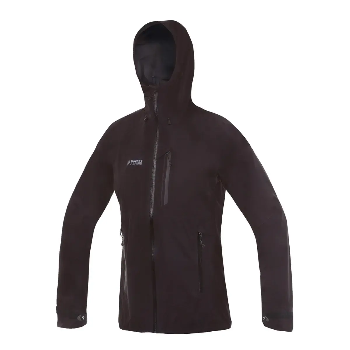 Damen-Regenjacke Direct Alpine Talung Lady 1.0 black/grey