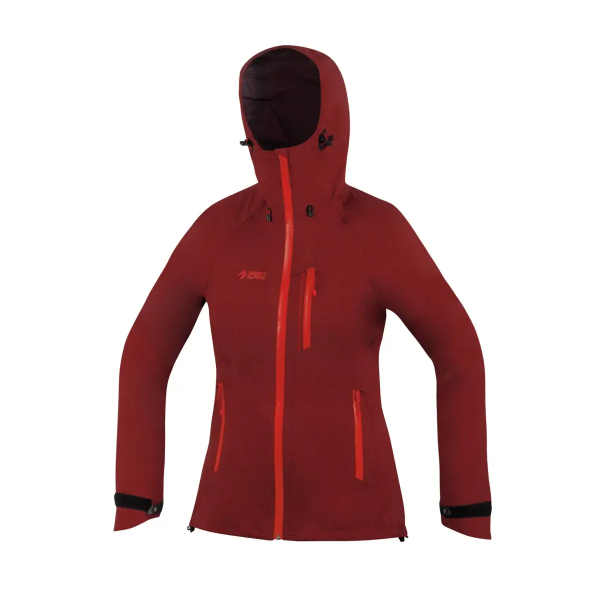 Damen-Regenjacke Direct Alpine Talung Lady 1.0 palisander/brick