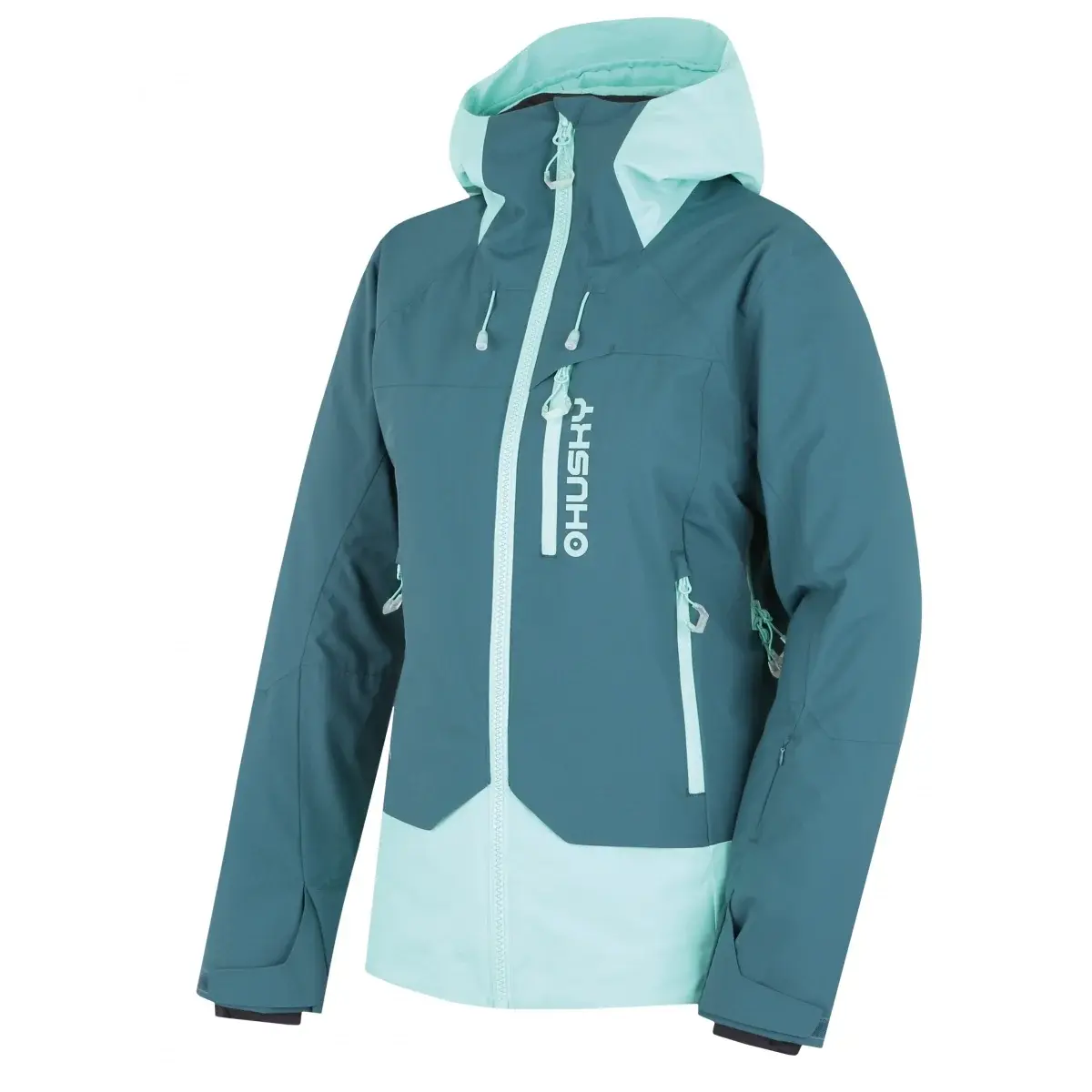 Dámská lyžařská bunda Husky Gambi L turquoise/mint
