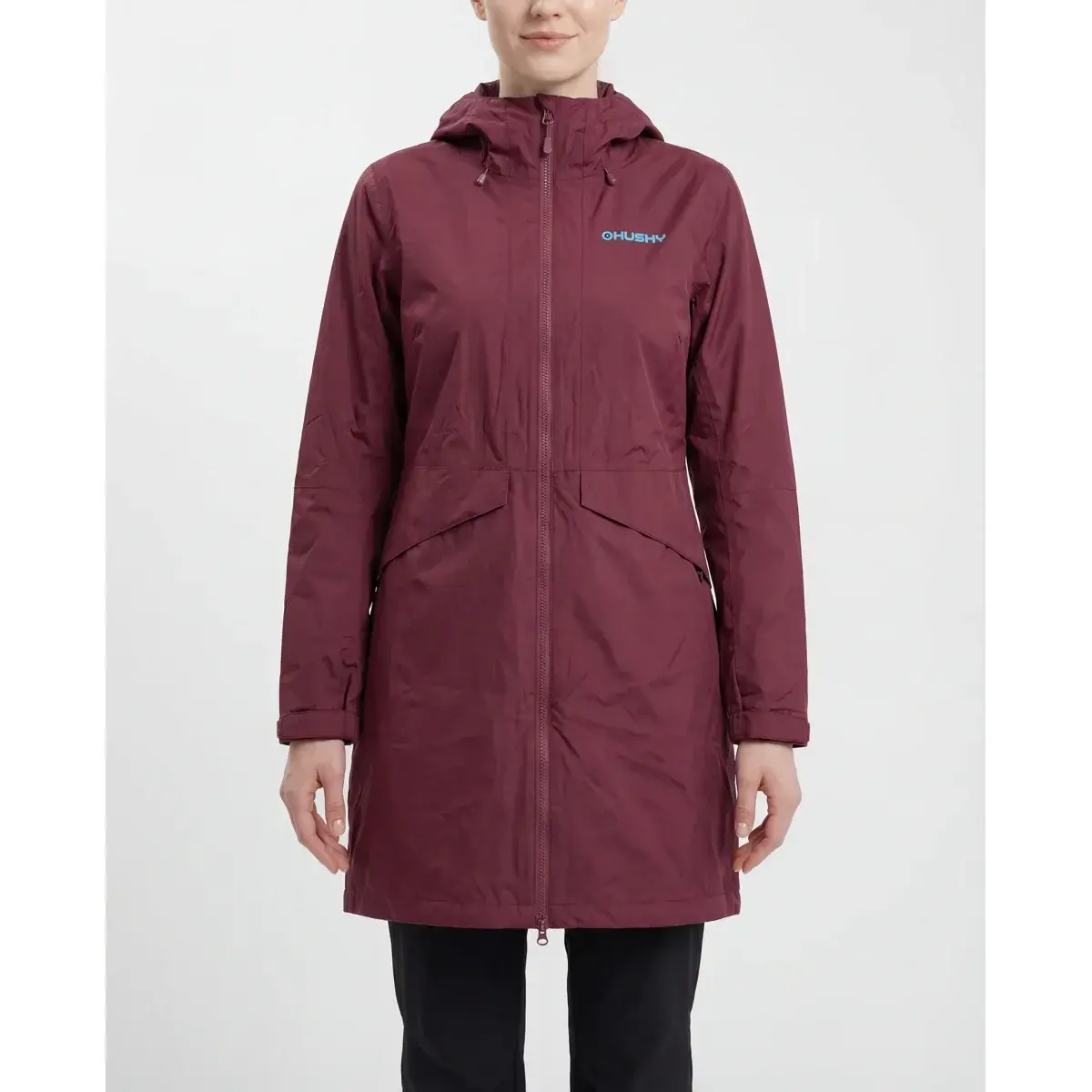 Damenjacke Husky Nua L bordeaux