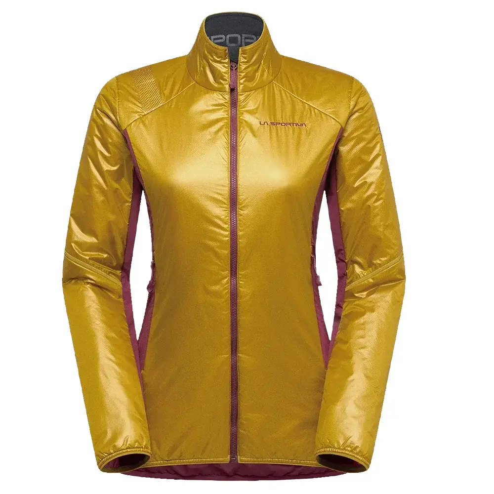Damenjacke La Sportiva Alpine Guide Primaloft Jacket savana/redwood