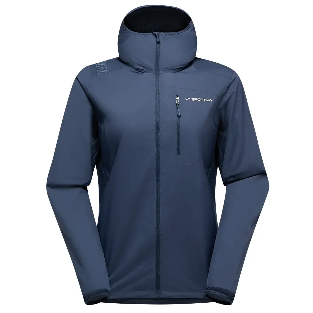 Damenjacke La Sportiva WALL BREEZE STRETCH night sky/chalk