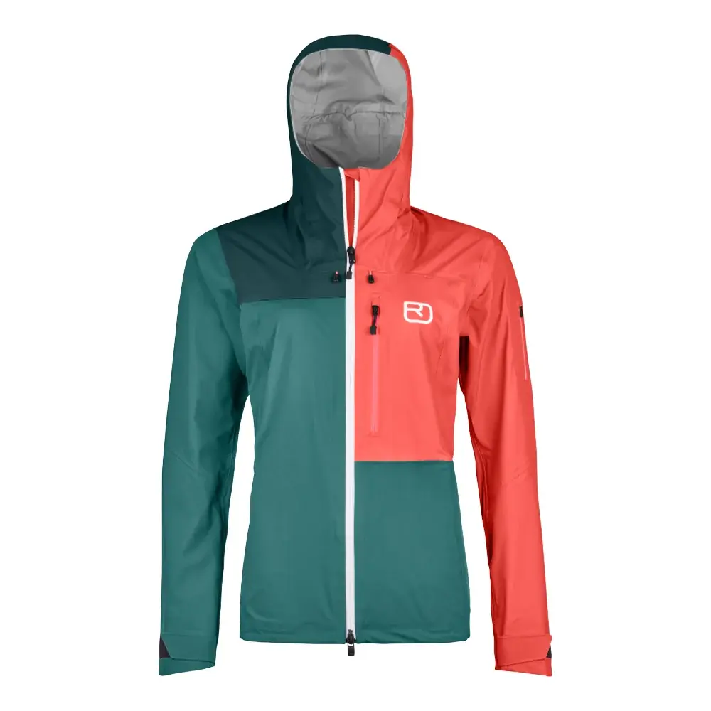 Damen-Funktionsjacke Ortovox W's Ortler Jacket Pacific green
