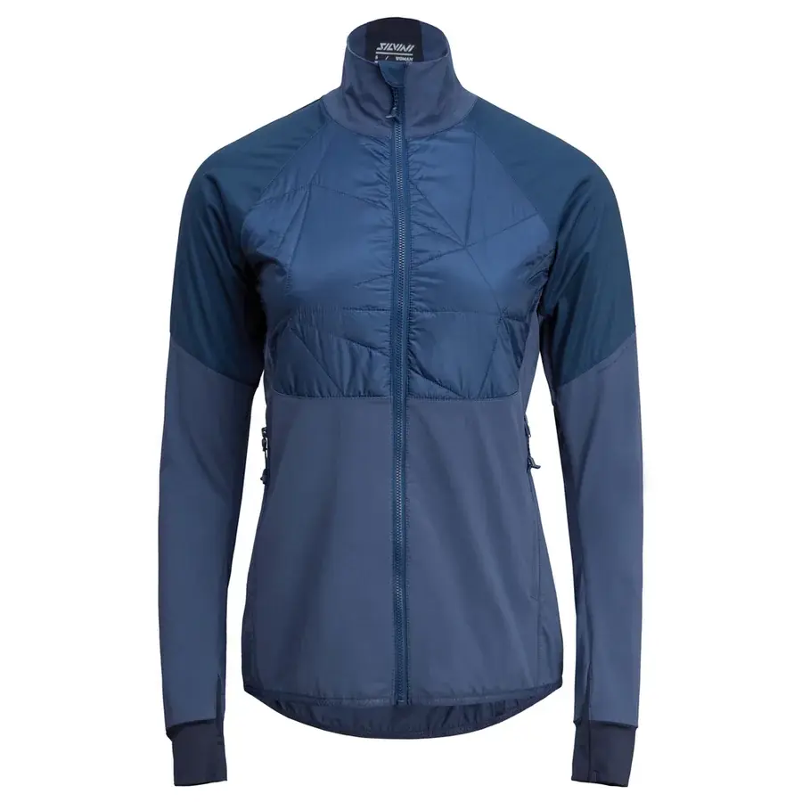 Damen-Langlaufjacke Silvini Cortena WJ2121 navy