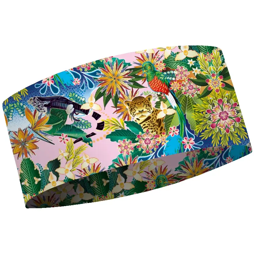 Dámská čelenka MATT C.Est.Coolmax Eco Headband Iguana jungle
