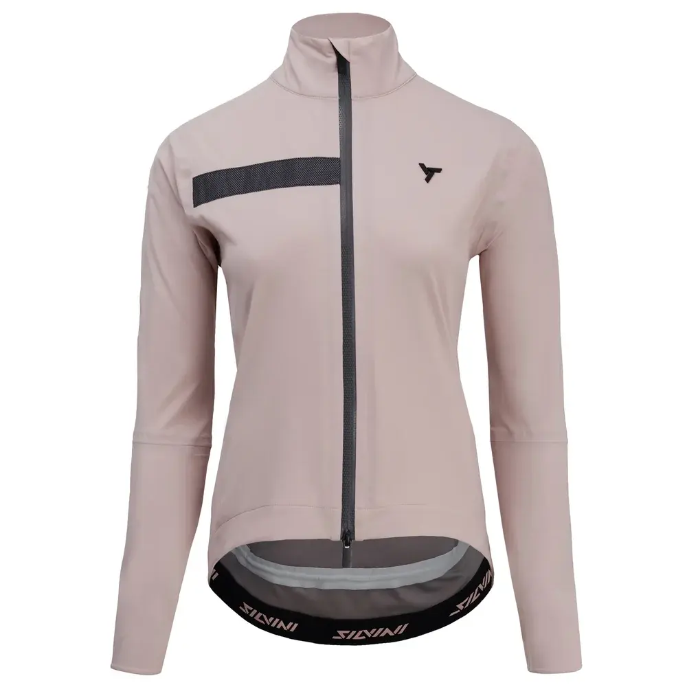 Damen-Radjacke Silvini Tempesta blush-black