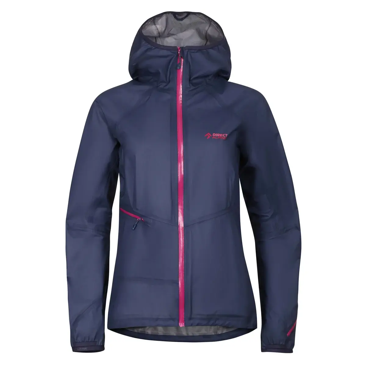 Direct Alpine Damen-Hardshelljacke CYCLONE LADY navy/orchid