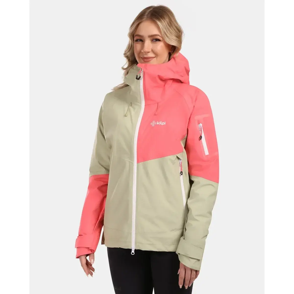 Kilpi Wasserdichte Damen-Hardshelljacke Kilpi MAMBA-W beige