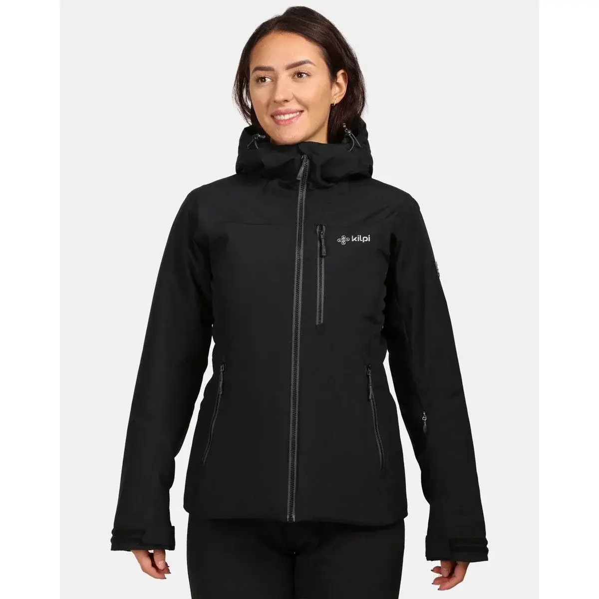 Damen-Skijacke Kilpi FLIP-W schwarz