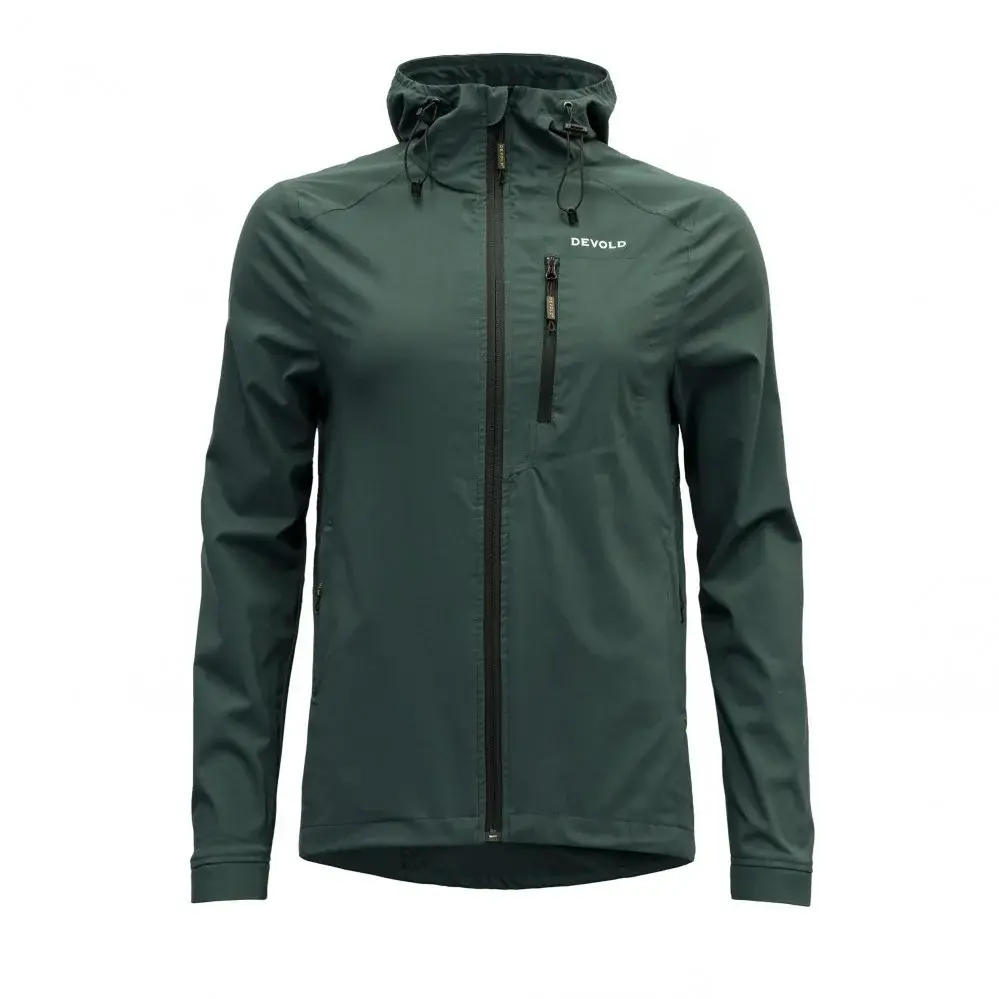Winddichte Damen-Merinojacke Devold Heroy grün