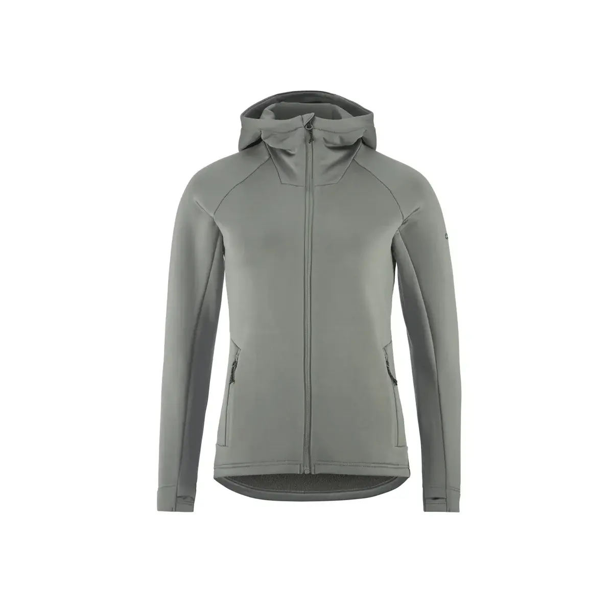 Damen-Sweatshirt Craft ADV Explore Power Fleece Hood grün