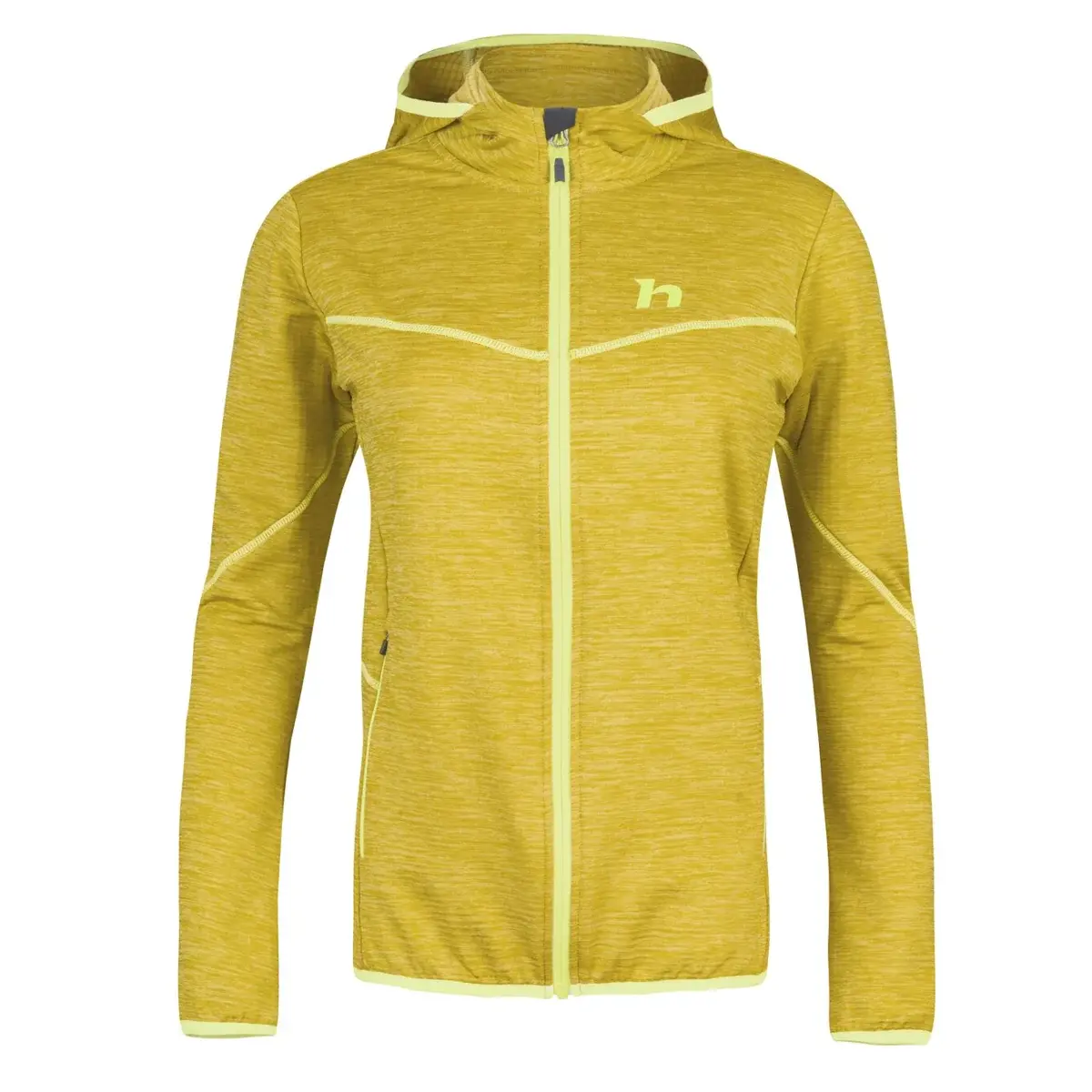 Damen-Sweatshirt Hannah Dagnys Hoody citronelle mel