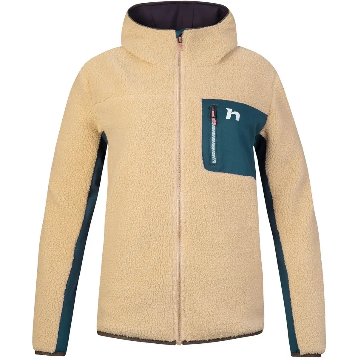 Damen-Sweatshirt Hannah Koala Hoody beige/stratified sea