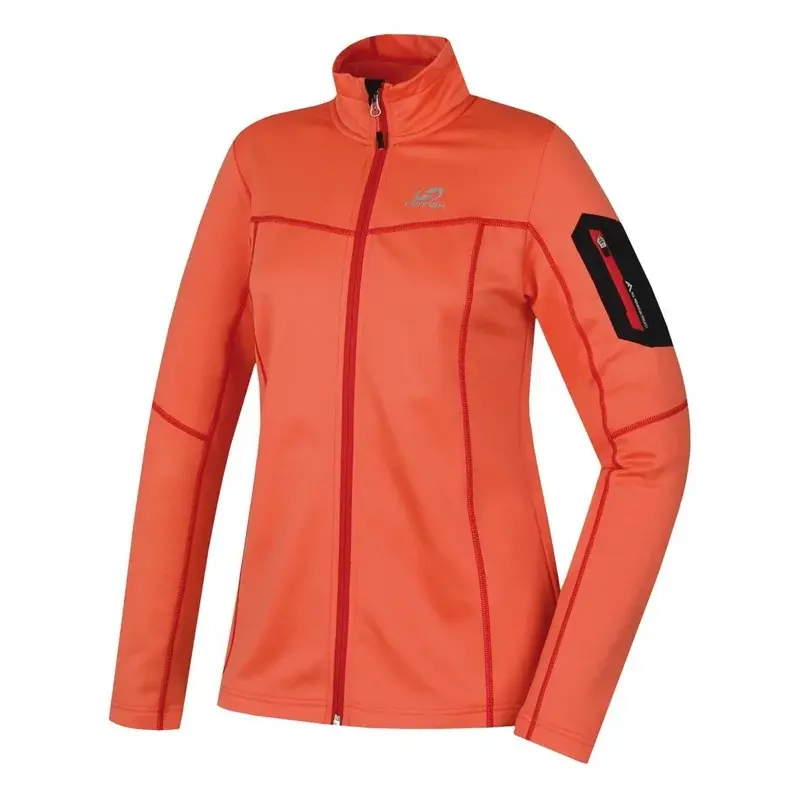 Hannah Atmungsaktives Damen-Sweatshirt mit Zip Hannah Thea living coral