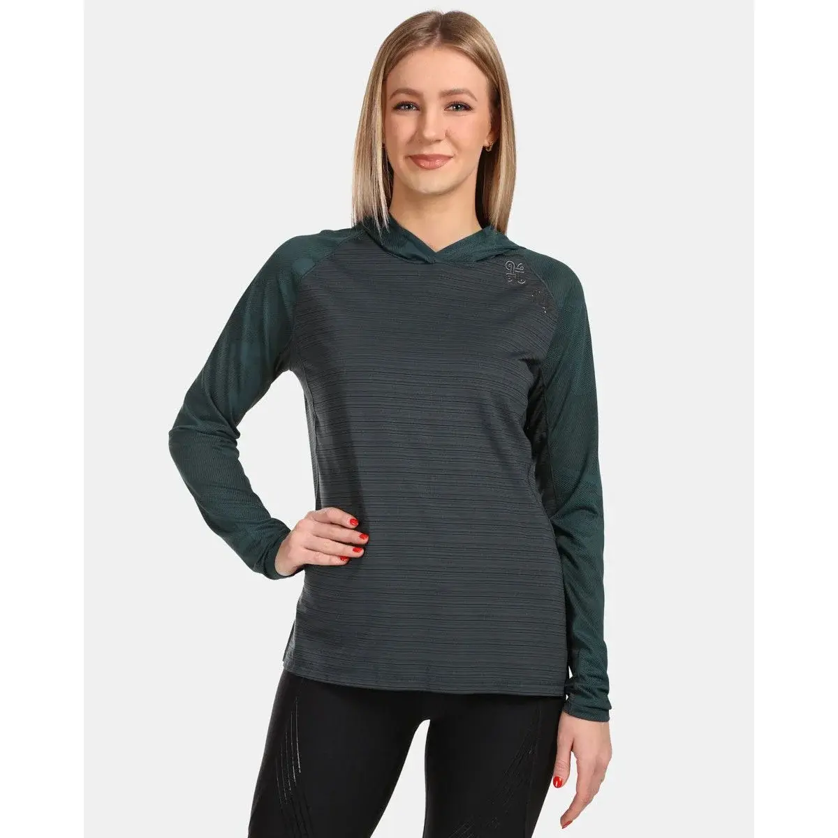Kilpi Damen-Sportsweatshirt Kilpi Aileen-W dark green