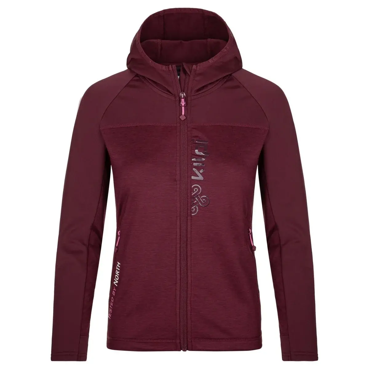 Damen-Sportsweatshirt Kilpi Layana-W dunkelrot