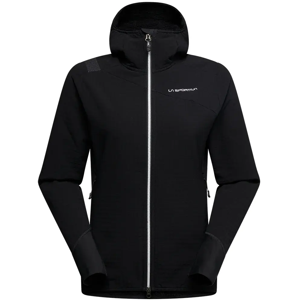Damen-Sweatshirt La Sportiva BRISTEN THERMAL HOODY black/white