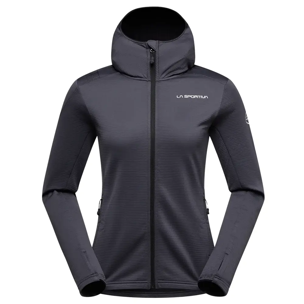 Damen-Sweatshirt La Sportiva CHILL THERMAL HOODY onyx/chalk